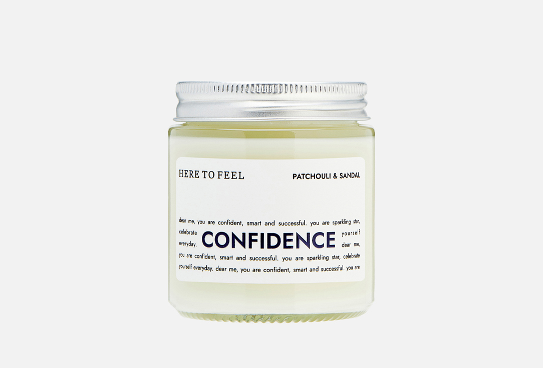 Изображение товара Ароматическая свеча HERE TO FEEL Confidence