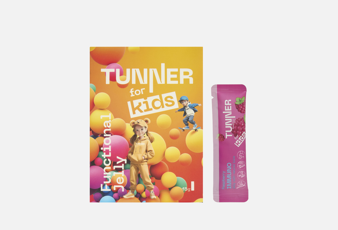 Изображение товара БАД для укрепления иммунитета для детей TUNNER иммуно, Малина в стиках