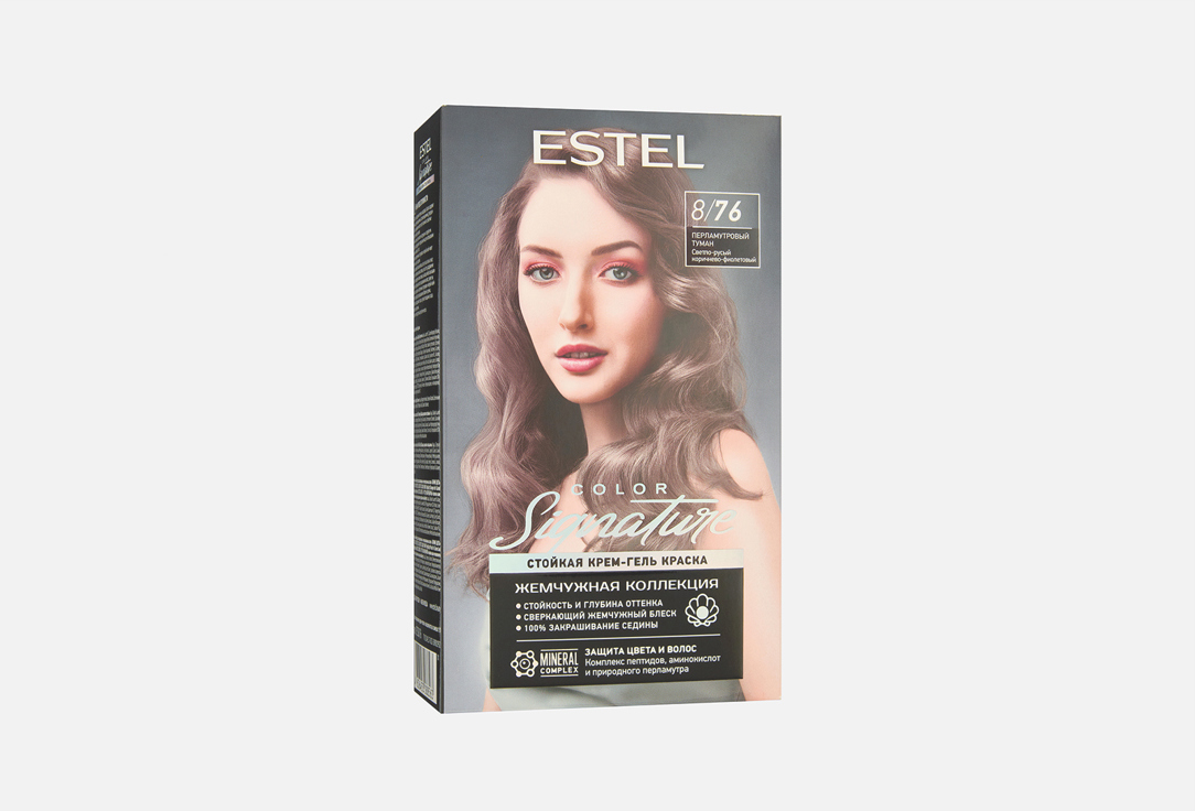 Изображение товара Крем-гель краска для волос ESTEL COLOR Signature 170 мл холодные оттенки профессиональное окрашиван