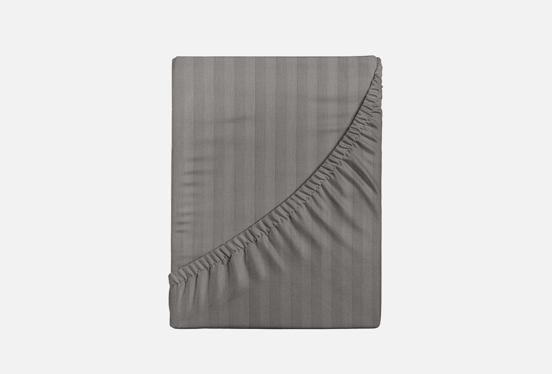 

Простыня на резинке VEROSSA, Серый, Stripe, 160х200, Gray 1 шт