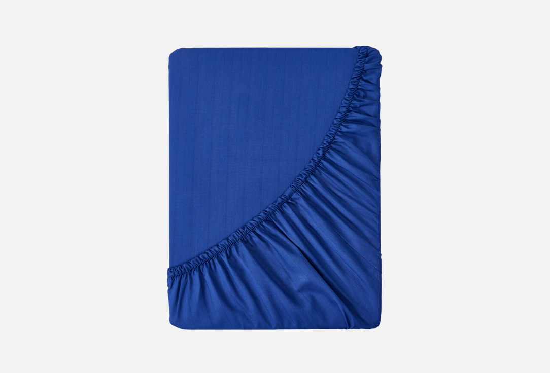 Изображение товара Простыня на резинке Verossa Stripe 160х200 см Индего Россия