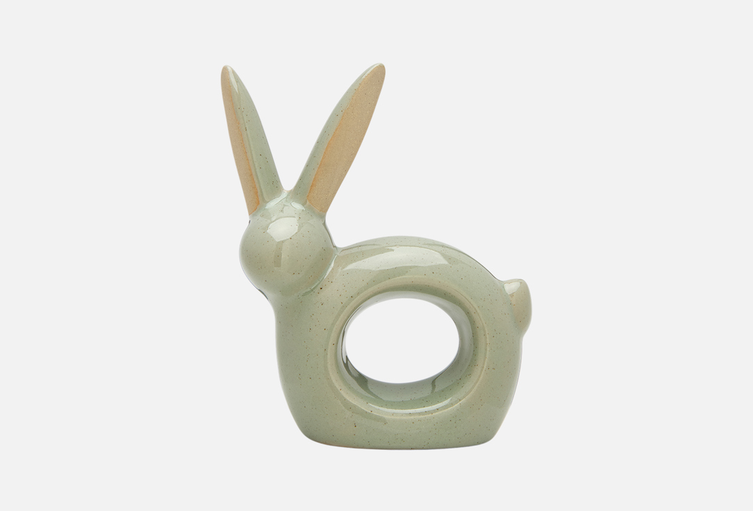 Держатель для салфетки TOPGIFT Заяц, 8,5х3,5х11см 1 шт