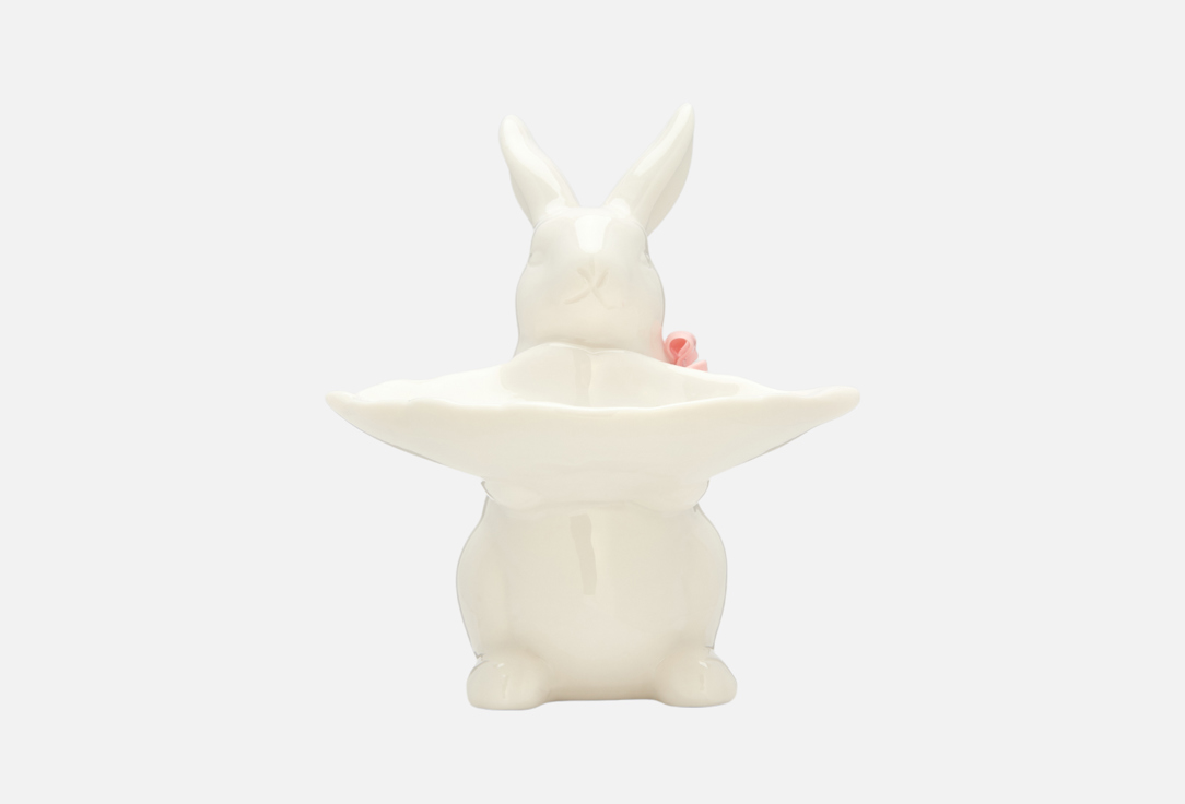 Конфетница TOPGIFT Заяц, 13,5х12х17см 1 шт