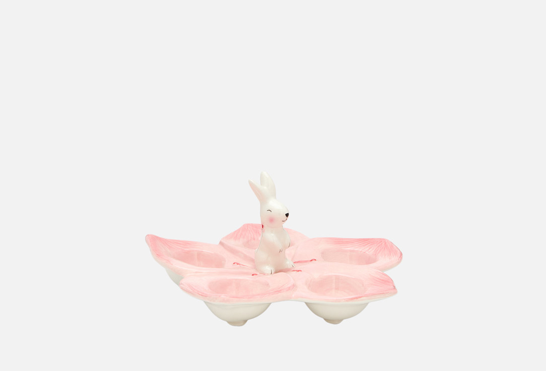 

Тарелка для яиц TOPGIFT, Мультиколор, 18х18х8,5см 1 шт