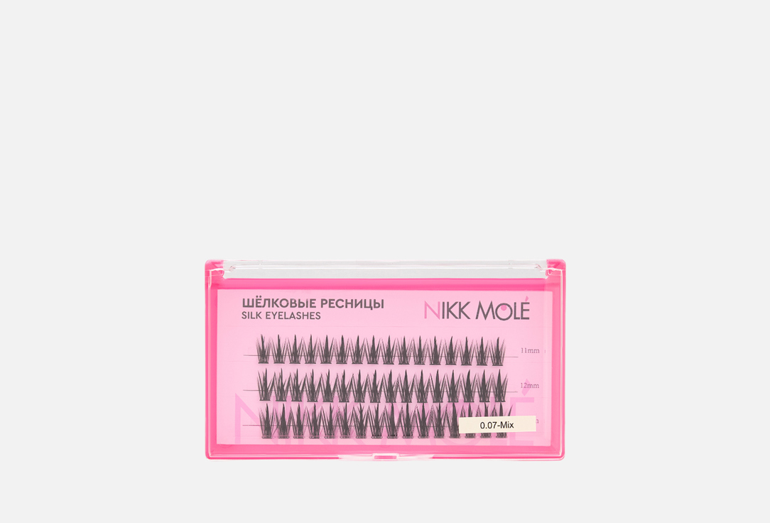 Изображение товара Пучки для наращивания ресниц NIKK MOLE Eyelashes mix №7 star 11, 12, 14
