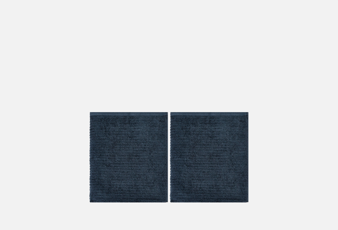 Изображение товара Набор махровых полотенец Ночь Нежна OZ Полоса 50х90 Графит