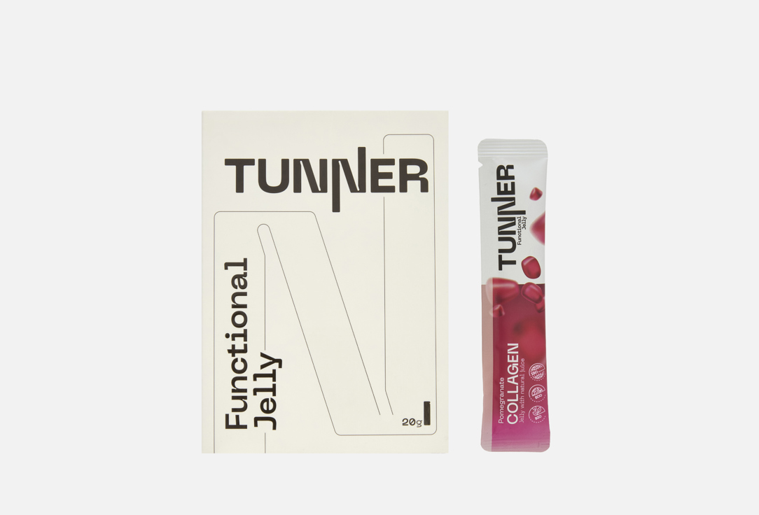 

БАД для поддержки опорно-двигательного аппарата TUNNER, Коллаген, Гранат в стиках 14 шт