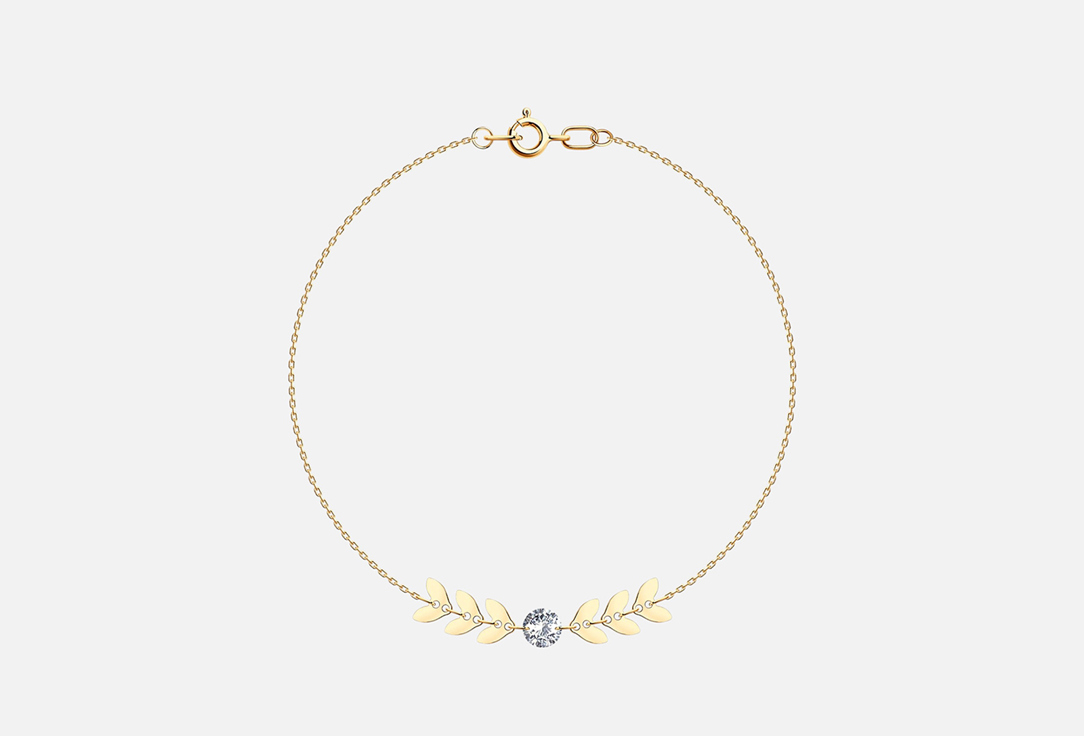 Изображение товара Браслет золотой SOKOLOV Фианит