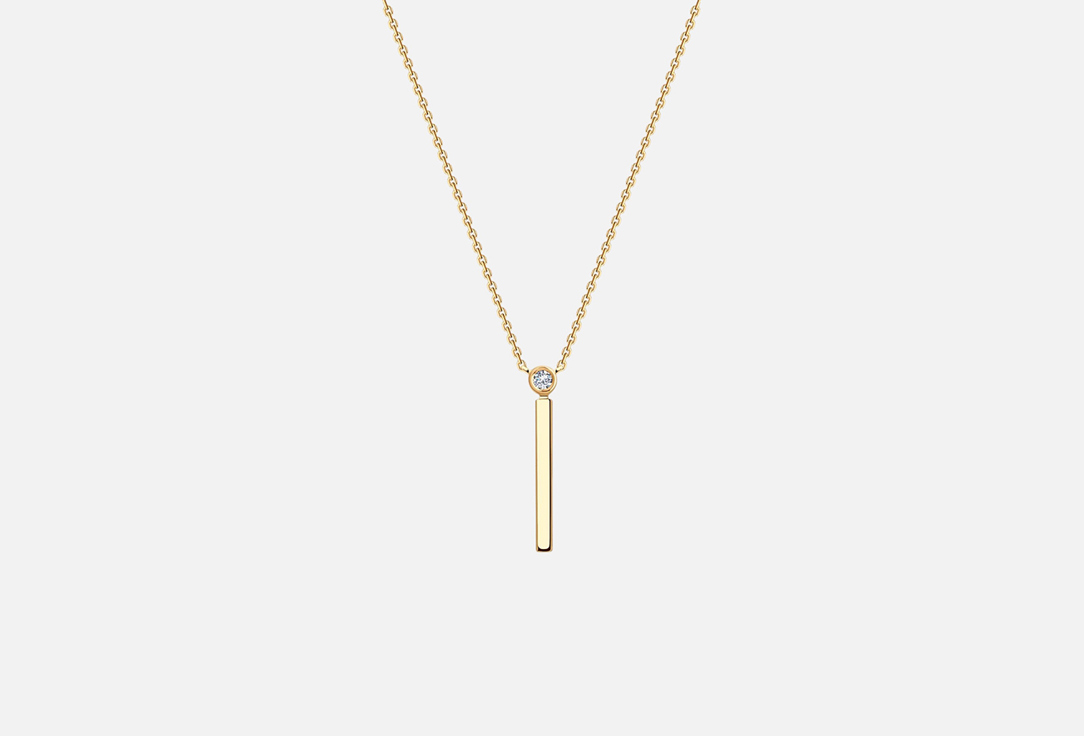 Изображение товара Колье золотое Diamant Фианит