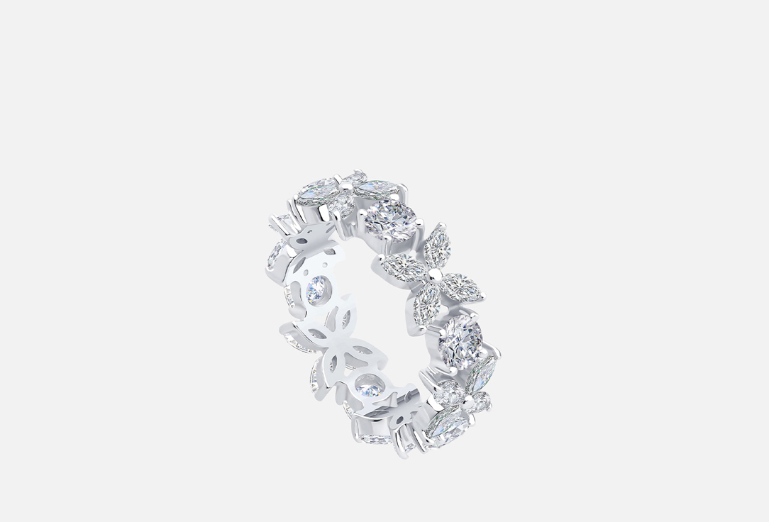 Изображение товара Серебряное кольцо SOKOLOV с фианитом для женщин 925 пробы