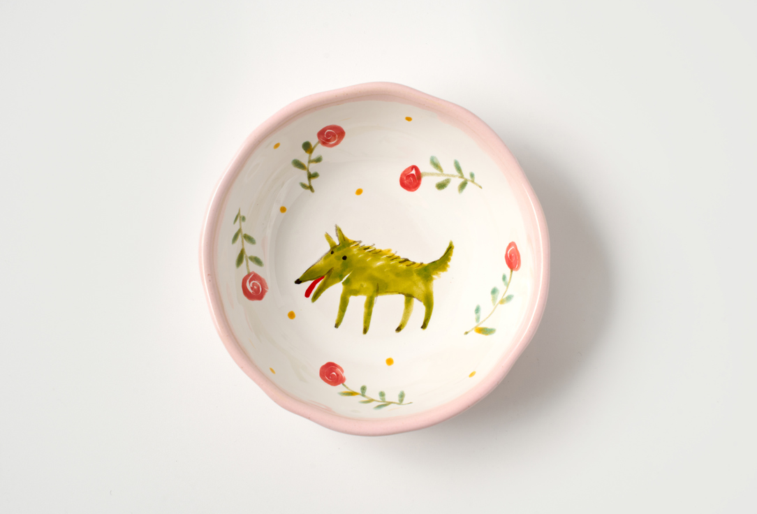 Изображение товара Соусник глубокий Odaryadarya Зелененький волчок, 9,5см