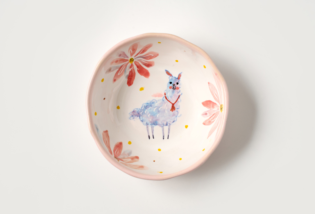 Изображение товара Соусник глубокий Odaryadarya Лама, 9,5см