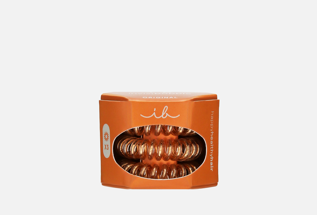Изображение товара Резинка-браслет для волос Invisibobble ORIGINAL PREMIUM Bronze me Pretty в подарочной упаковке