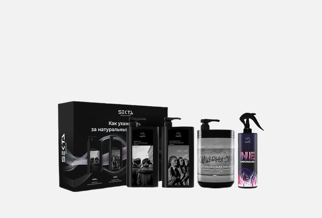 Набор средств для ухода за волосами HAIR SEKTA Natural Hair care 4 шт