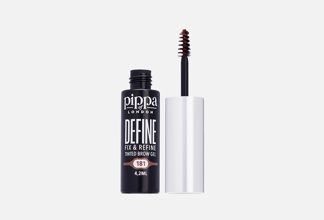 Изображение товара Гелевая тушь для бровей PIPPA OF LONDON Define fix & refine tinted brow gel