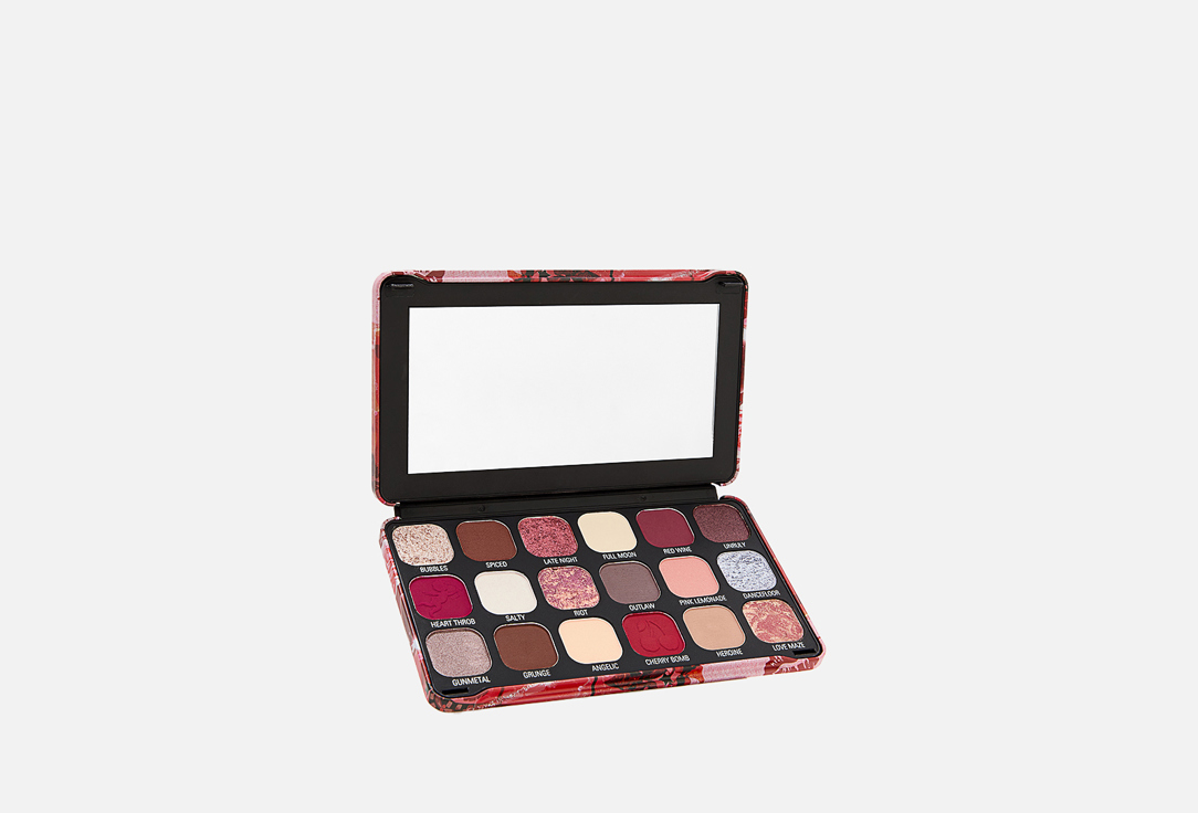 

Палетка теней для век MAKEUP REVOLUTION, Forever Flawless Cherry rebel red 19.8 г