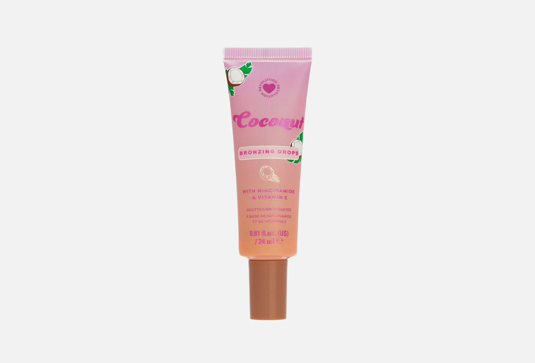 Изображение товара Жидкий бронзер для лица I Heart Revolution Coconut Bronzing Drops