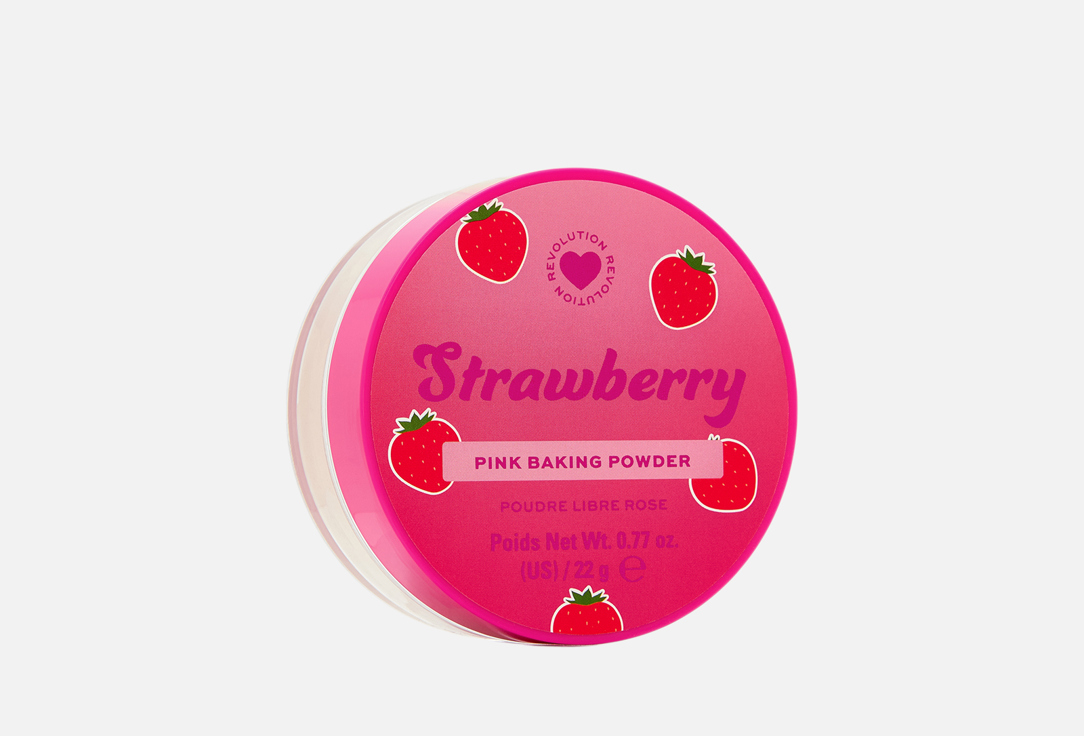 Изображение товара Рассыпчатая пудра для лица I Heart Revolution Strawberry Pink Baking Powder