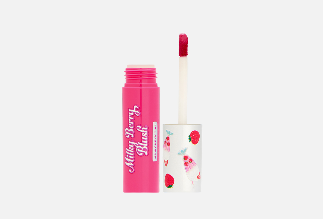 Изображение товара Тинт для губ и щек I Heart Revolution Milky Berry Blush универсальный вегианский продукт