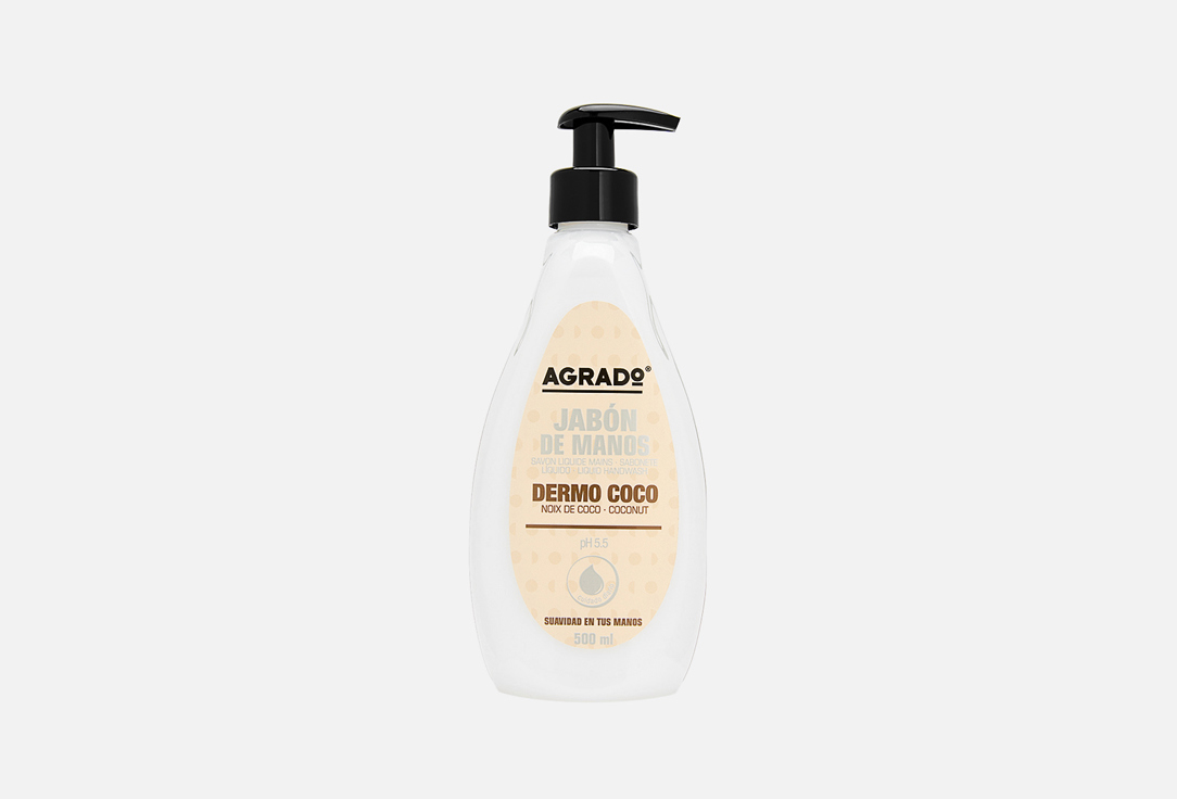 Жидкое мыло для рук AGRADO Coconut 500 мл