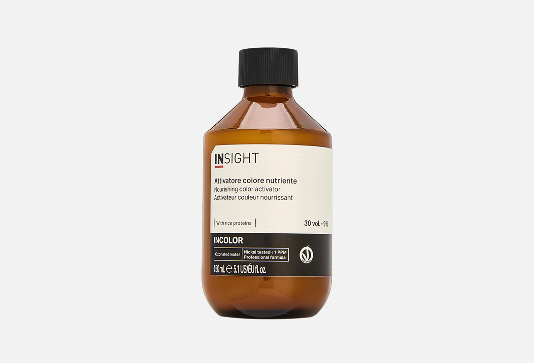 Изображение товара Протеиновый активатор для волос Insight Professional NOURISHING COLOR 9% для окрашивания и обесцвеч
