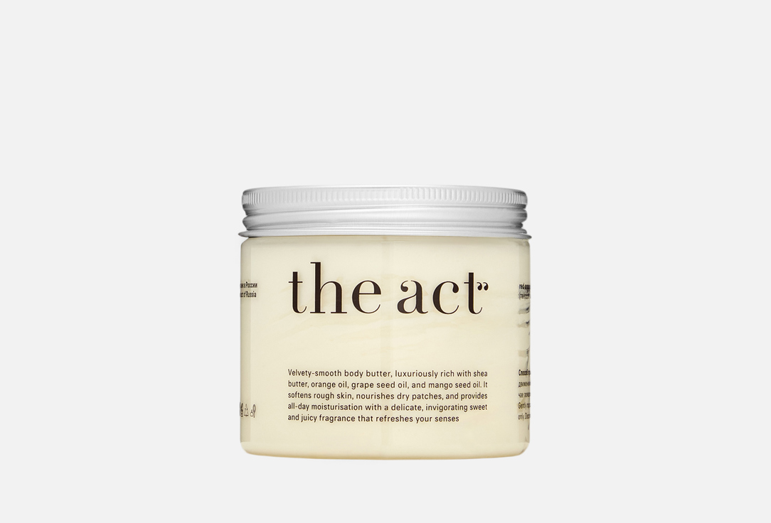 Изображение товара Масло-баттер для тела The Act red orange