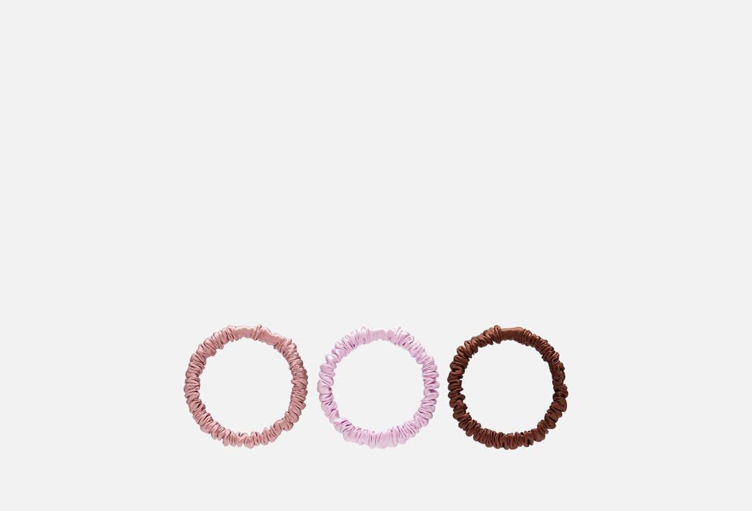 Изображение товара Набор резинок для волос REAL SILK MINI LILAC