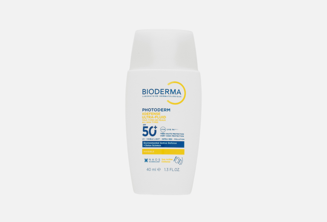 Солнцезащитный флюид для лица SPF 50+ BIODERMA Photoderm Xdefense 40 мл