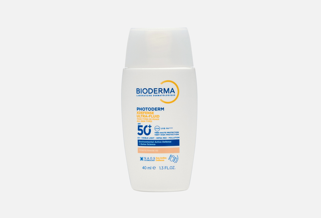 Изображение товара Солнцезащитный тональный флюид для лица SPF 50+ Bioderma Photoderm Xdefense