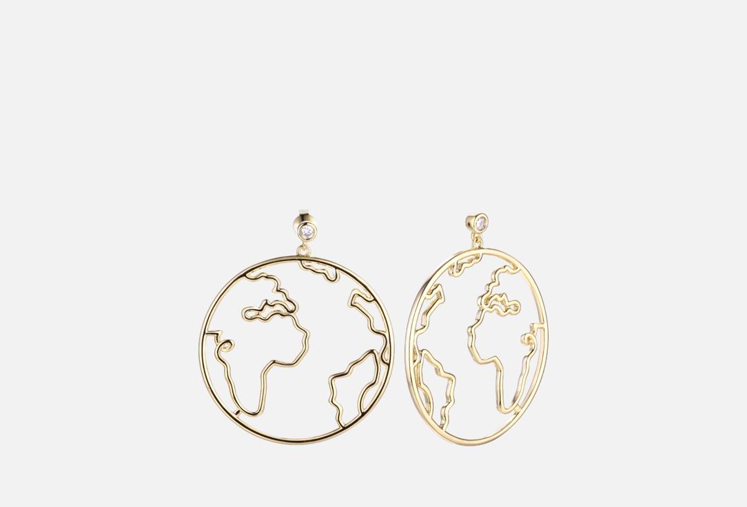 Изображение товара Серьги серебряные Fresh Geometry Silver