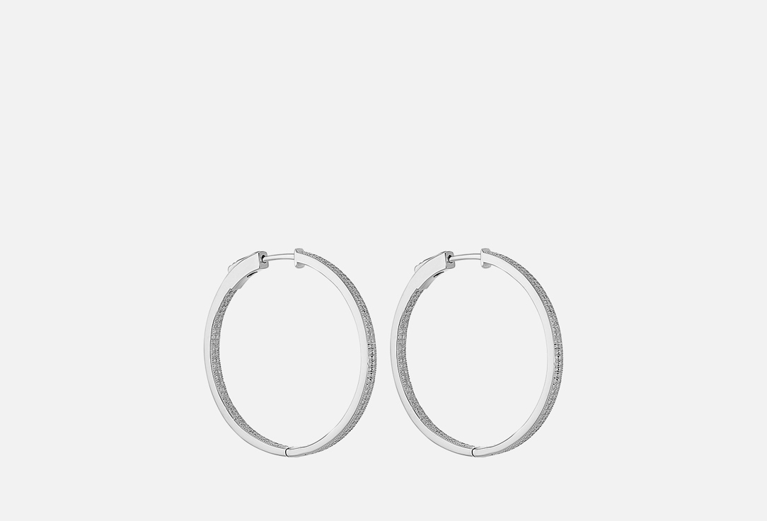 Изображение товара Серьги серебряные Fresh Congo Silver diameter 40