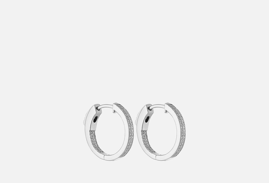 Изображение товара Серьги серебряные Fresh Congo Silver diameter 20