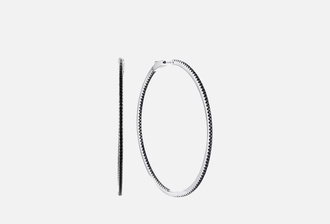 Изображение товара Серьги серебряные Fresh Congo Silver diameter 70