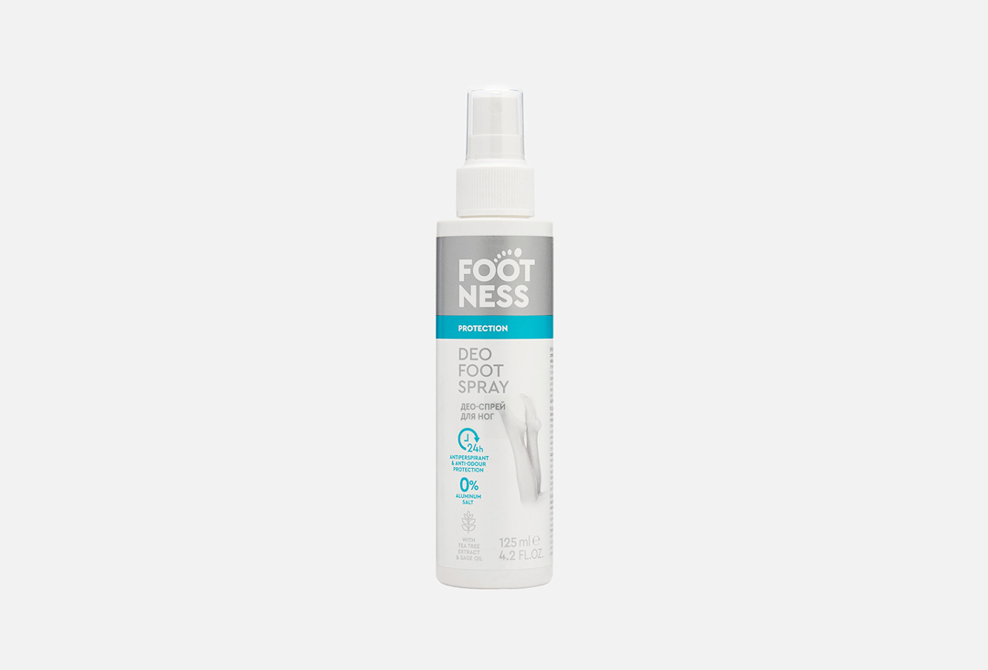 

Освежающий Спрей для ног FOOTNESS, Deo Foot Spray 125 мл