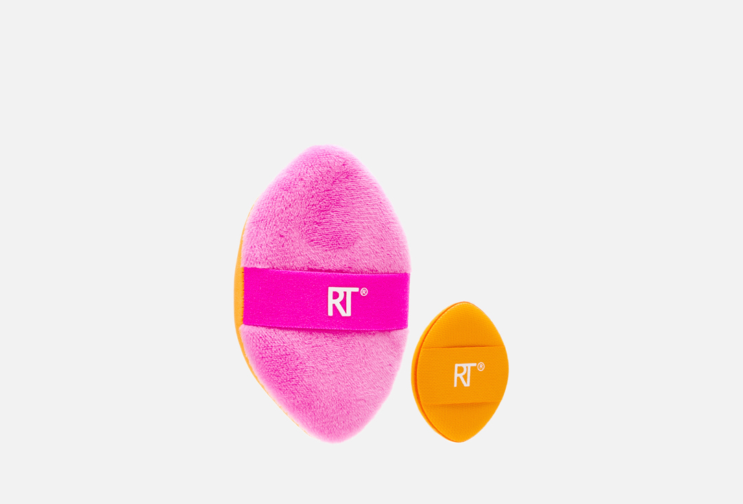 Изображение товара Набор пуховок для пудры и консилера Real Techniques Powder puff ornament