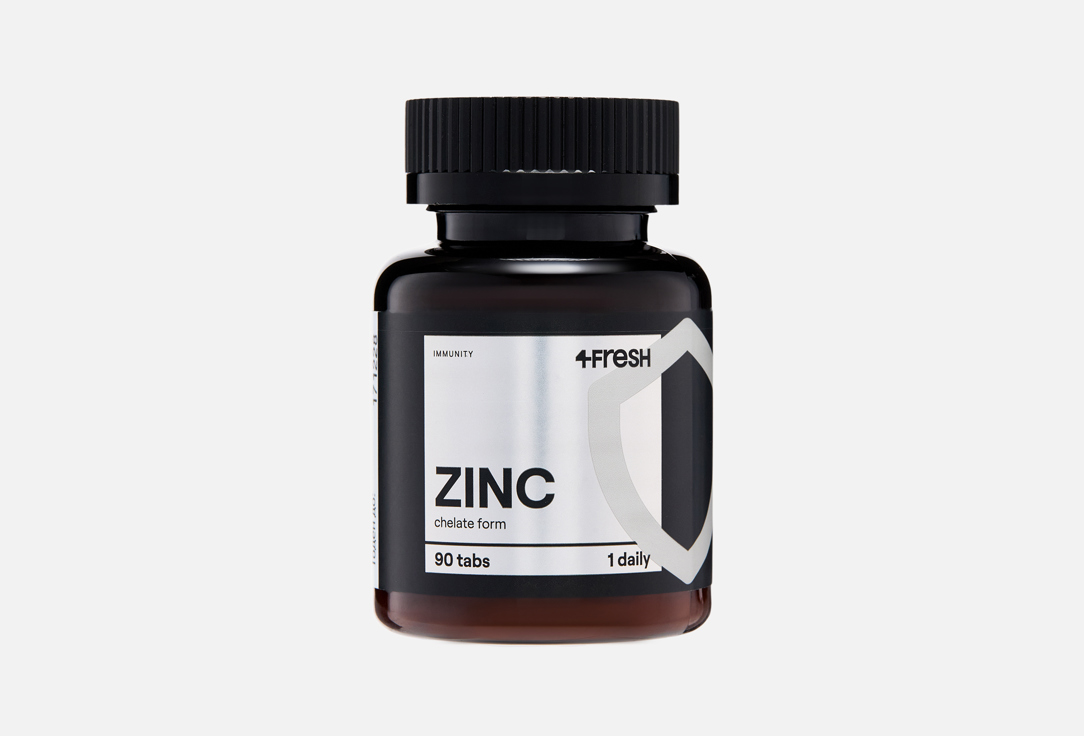 

цинк 4FRESH HEALTH, 25 мг в таблетках 90 шт