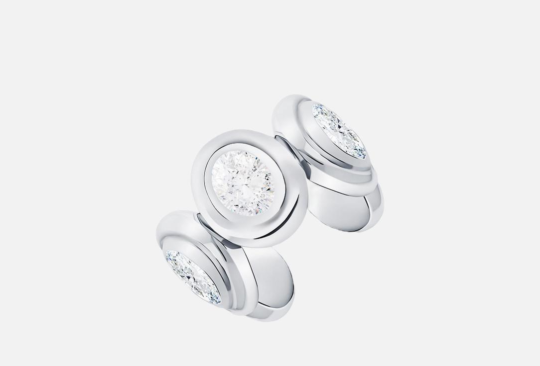 

Кафф серебряный ACSY, Фианит 1 шт