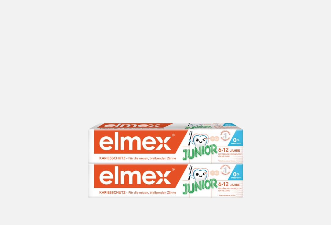 Изображение товара Набор зубных паст Elmex Junior защита от кариеса 6-12 лет