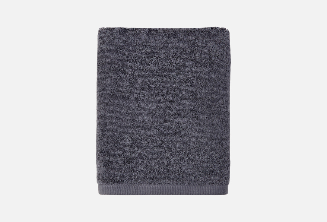 Изображение товара Махровое полотенце Sense 50x90 см хлопок coal высокоплотное для лица и тела