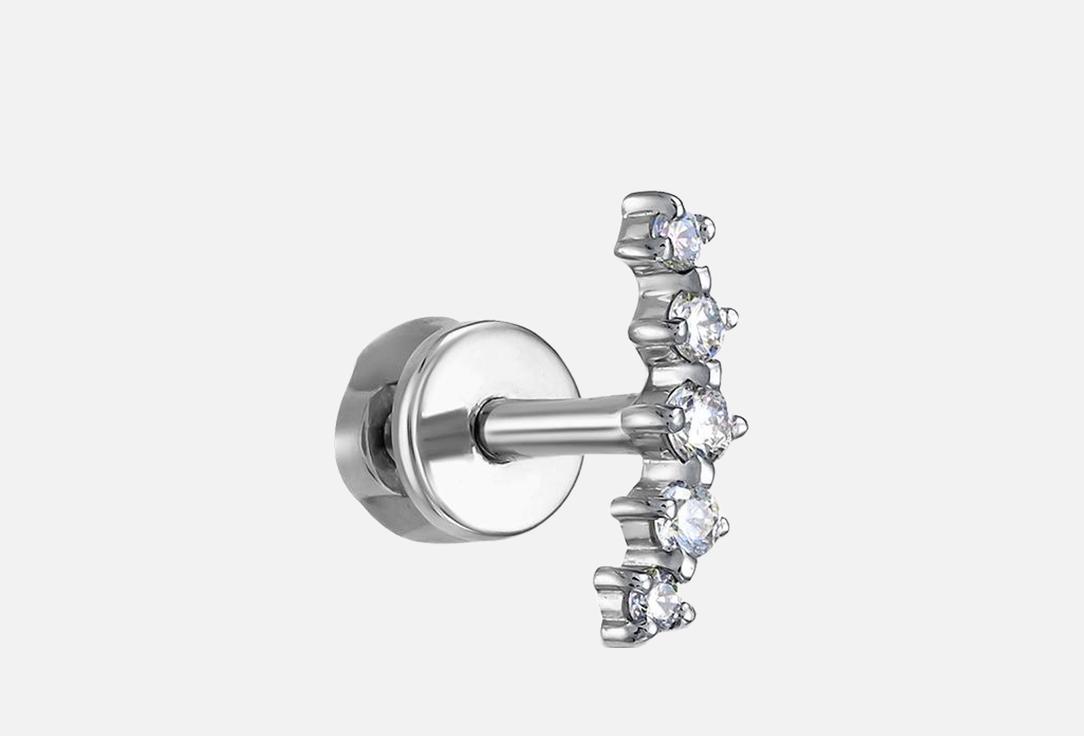 

Моносерьга золотая VESNA JEWELRY, Бриллиант 1 шт