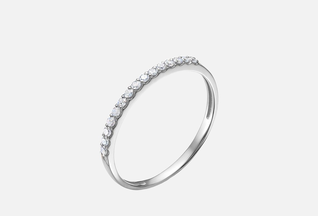 Изображение товара Кольцо из белого золота 585 пробы с бриллиантами для женщин