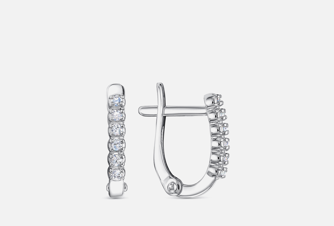 

Серьги золотые VESNA JEWELRY, Бриллиант 2 шт