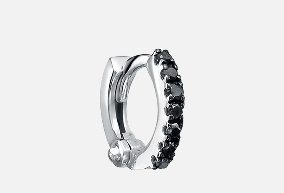 Изображение товара Моносерьга из белого золота с бриллиантом для женщин