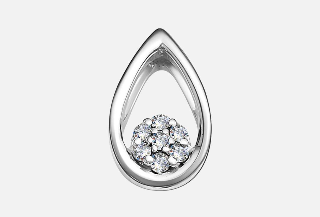 Изображение товара Подвеска из белого золота с бриллиантами Vesna Jewelry 585 проба