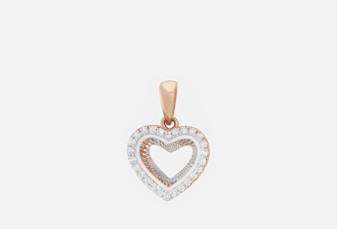 

Подвеска золотая VESNA JEWELRY, Бриллиант 1 шт