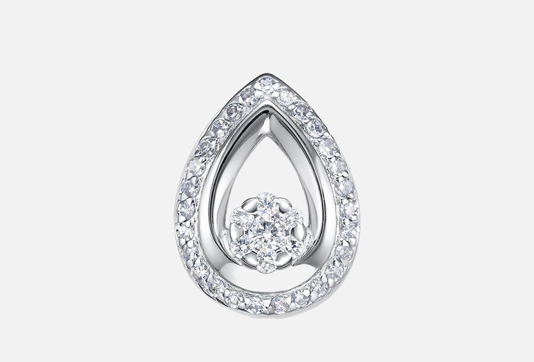 Изображение товара Золотая подвеска Vesna Jewelry с бриллиантами 585 пробы для женщин