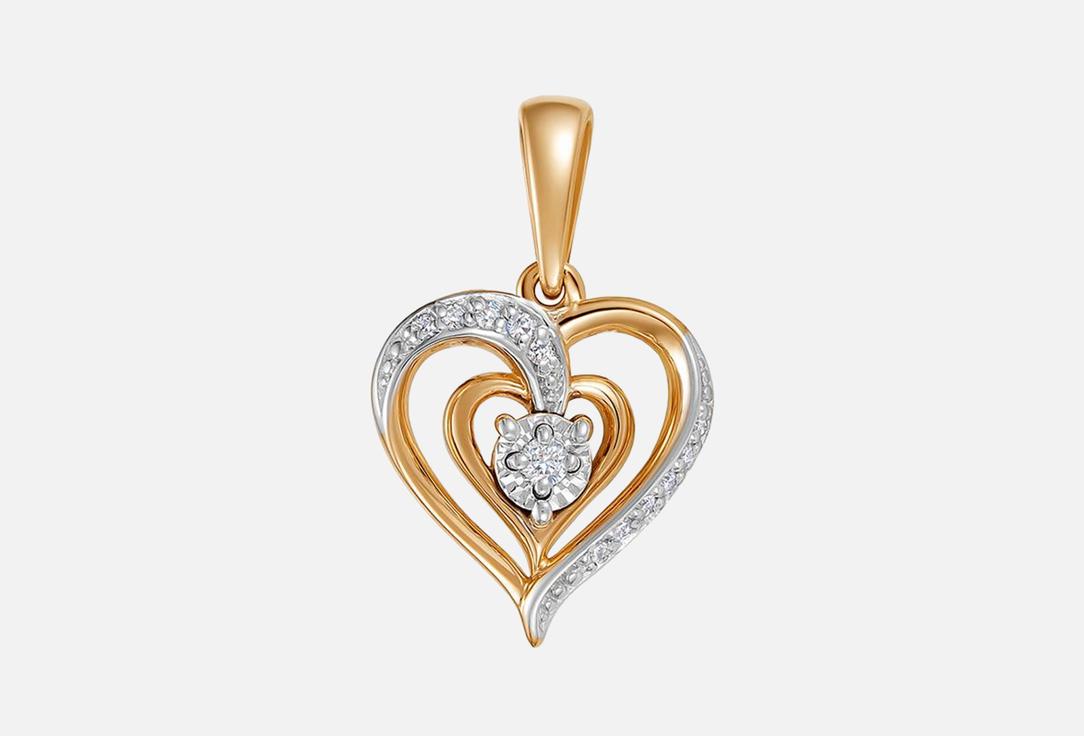 Изображение товара Подвеска золотая Vesna Jewelry Бриллиант