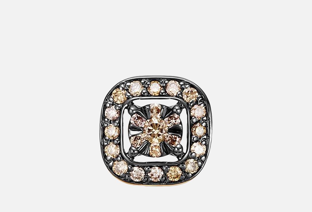 Изображение товара Подвеска золотая Vesna Jewelry Коньячный бриллиант