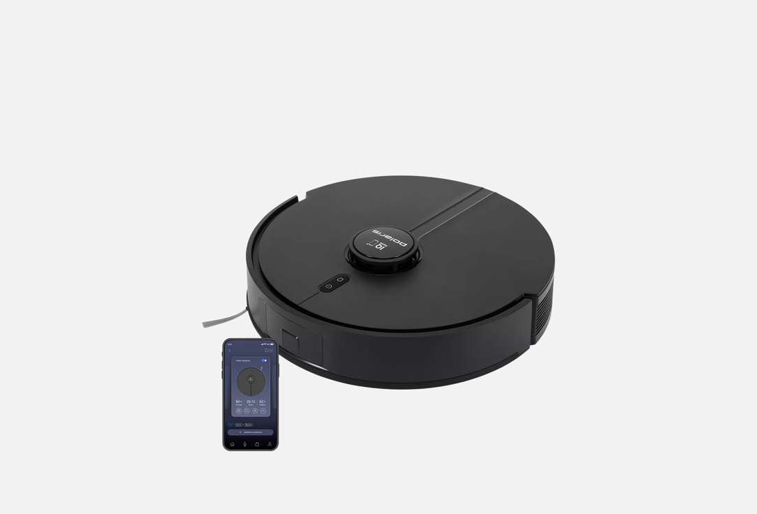 Робот-пылесос POLARIS PVCR 5005 WIFI IQ Home black 1 шт