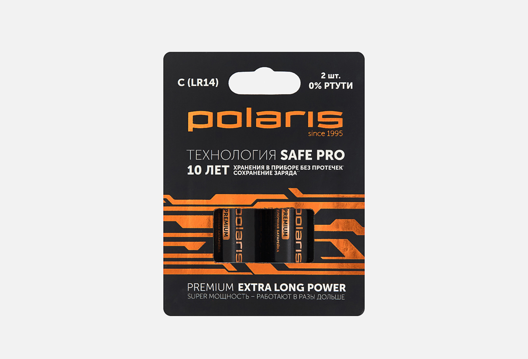 Изображение товара Щелочные батарейки Polaris PB LR14 Premium bronze